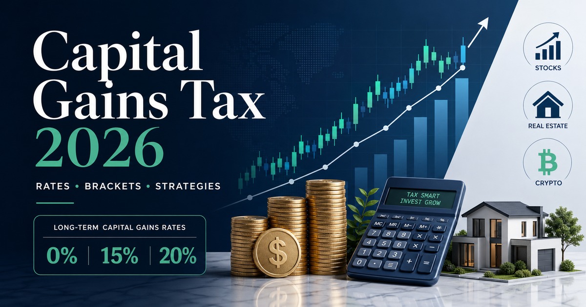 Capital Gains Tax 2026: Complete Investor Guide